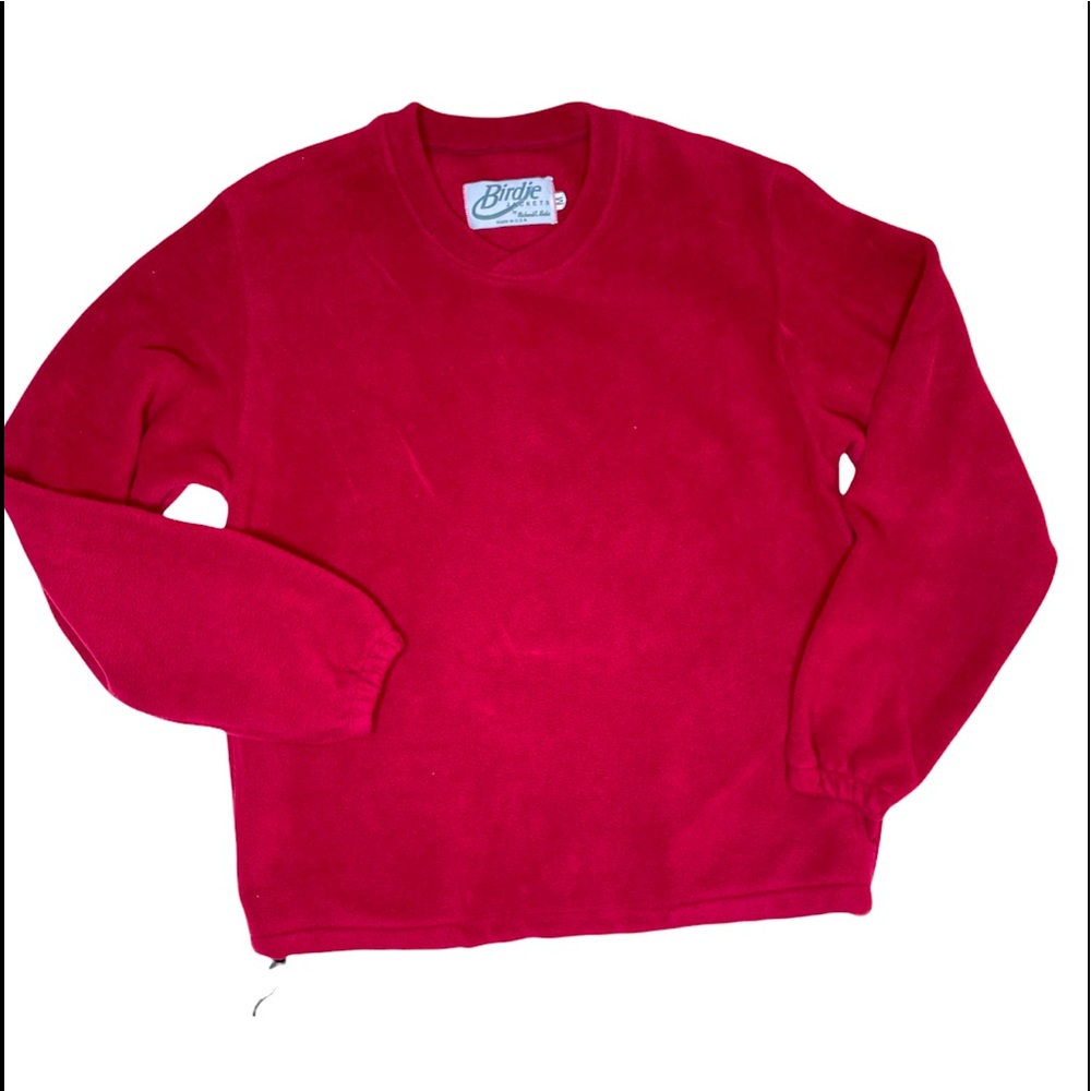Birdie Jackets By Richard Leslie Fleece Pullover Size:Medium